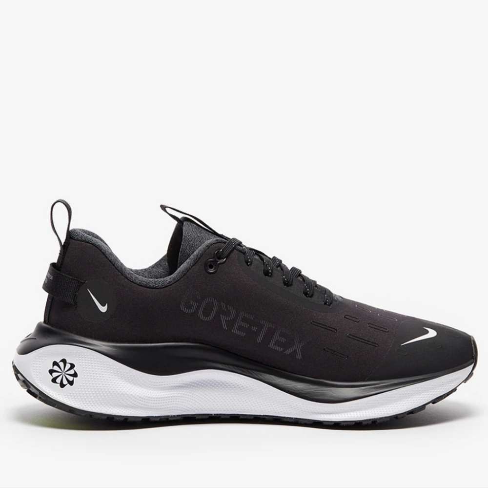 Nike ReactX Infinity Run 4 GORE-TEX Black-White-Anthracite-Volt US Size 11 - Picture 4 of 17